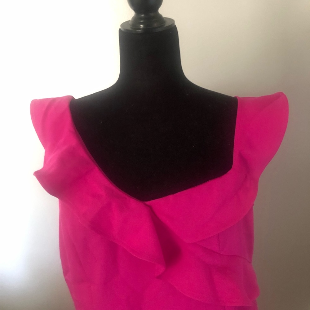Pink berry ruffle party dress!